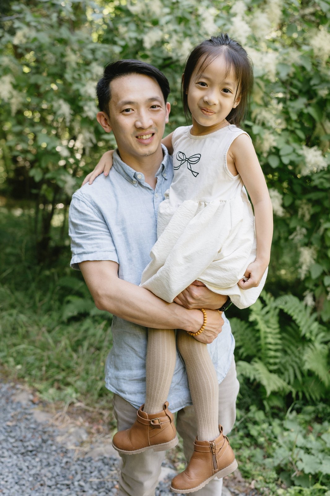 Dr. Steven La with family